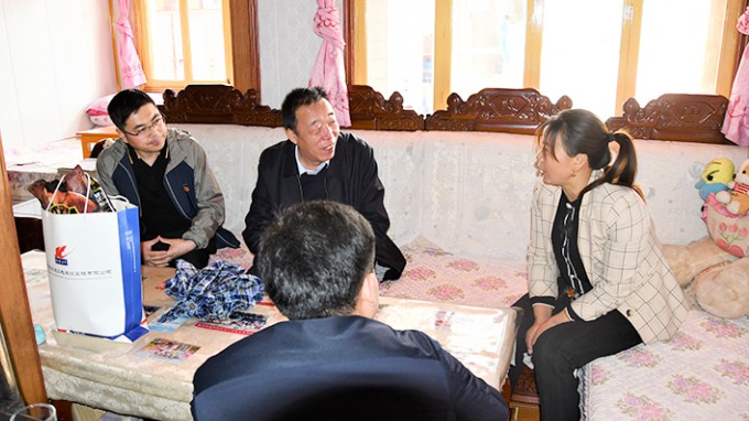 省交通監(jiān)理公司開展入戶走訪慰問活動<br/>夯實脫貧攻堅工作成效