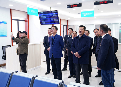 宋忠慶一行調(diào)研甘肅智慧陽光采購(gòu)平臺(tái)上線啟動(dòng)儀式籌備情況